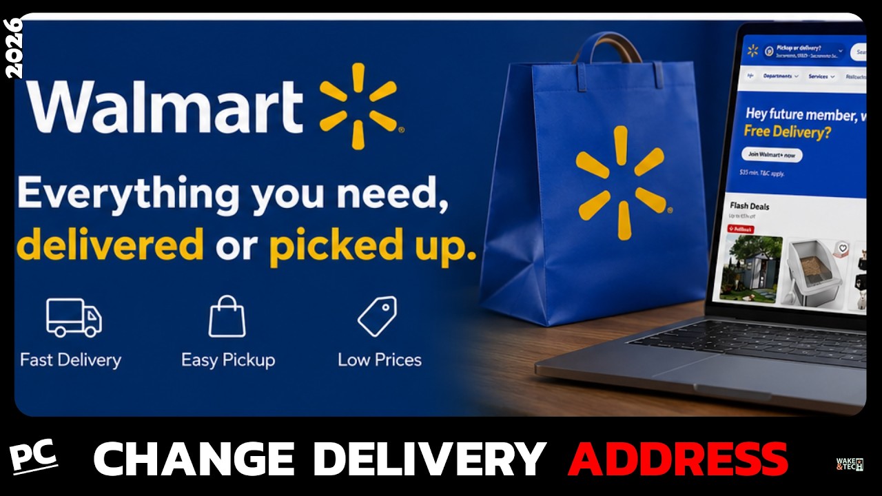 How to Change Delivery Address on Walmart (Easy 2026 Guide)?