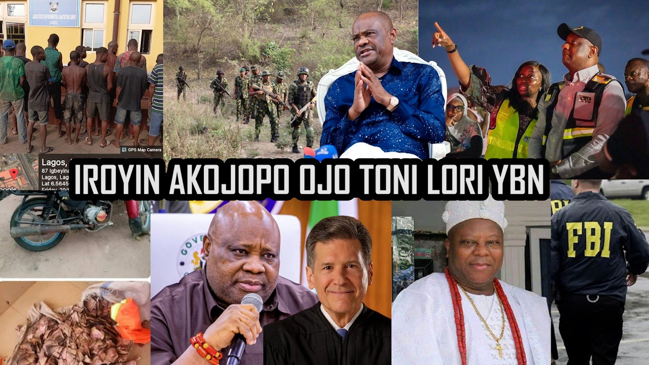 LATEST & TRENDING NEWS FOR THE DAY...IROYIN AKOJOPO AGBEYEWO LORI YBN..NIGERIA & YORUBA NATION NEWS