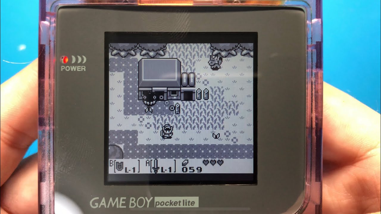 Game Boy Pocket Lite backlit mod
