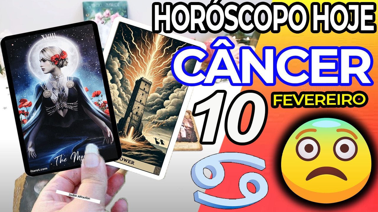 CUIDADO⚠️UMA MULHER MUITO MÁ FAZ ISSO COM VOCÊ😱🚨 Câncer ♋ 10 Fevereiro 2026 Horoscopo do dia de hoje