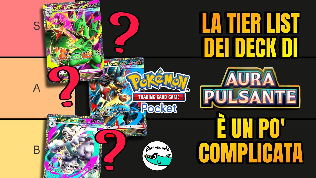 AURA PULSANTE HA IL META MIGLIORE DI SEMPRE? ECCO LA MIA TIER LIST DEI DECK! Pokemon TCG Pocket