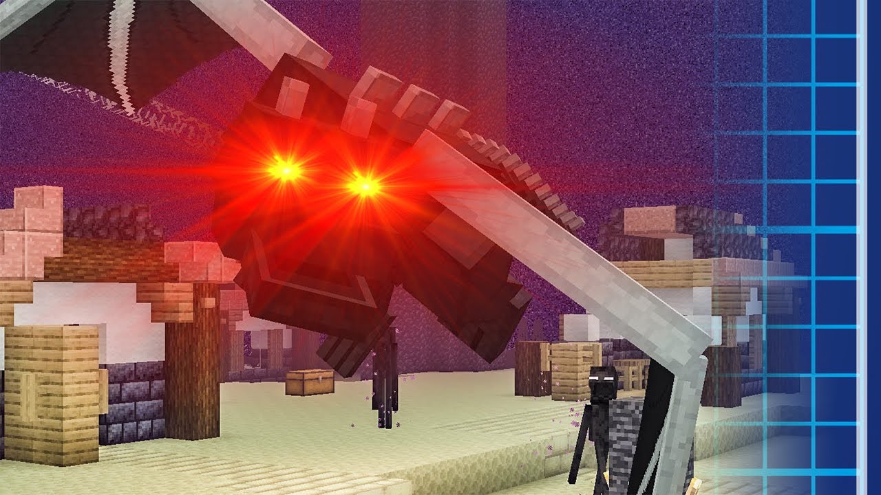 I try making Enderman Houses without killing the Ender Dragon