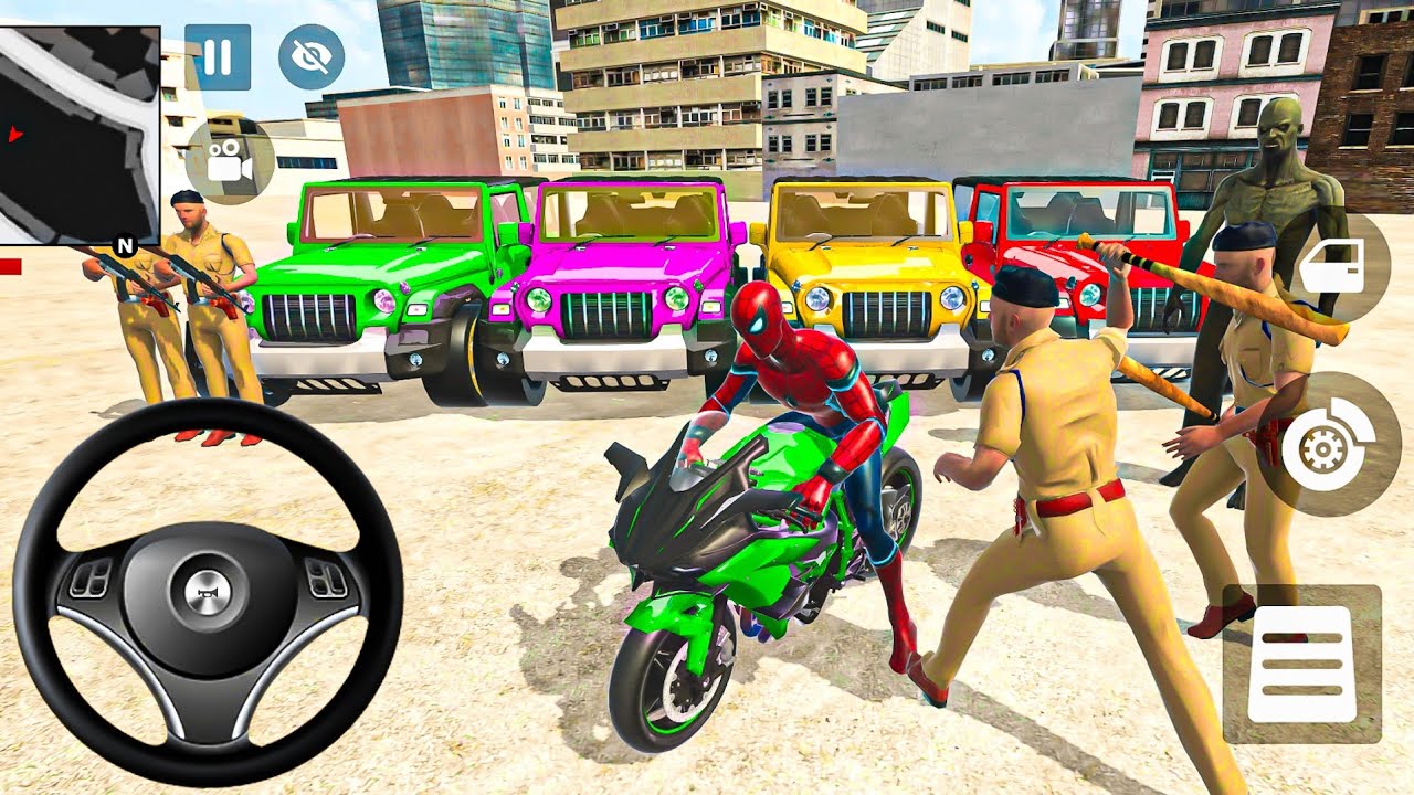 ❄️ Indian Thift Auto BatMan Game 🐝 Superhero Modify 💡Lightning_McQueen🔥Purchase All Car 🏎️ & Bike 🏍️
