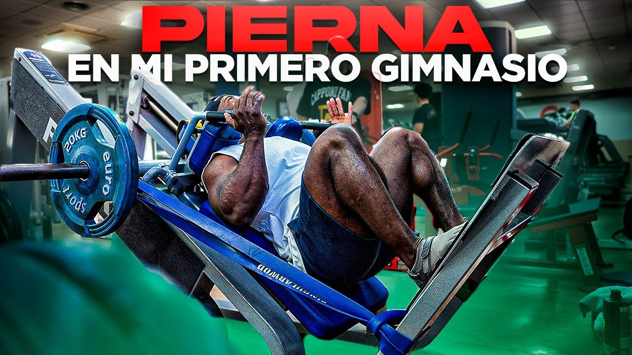 ENTRENO DE PIERNA EN UN GYM OLD SCHOOL