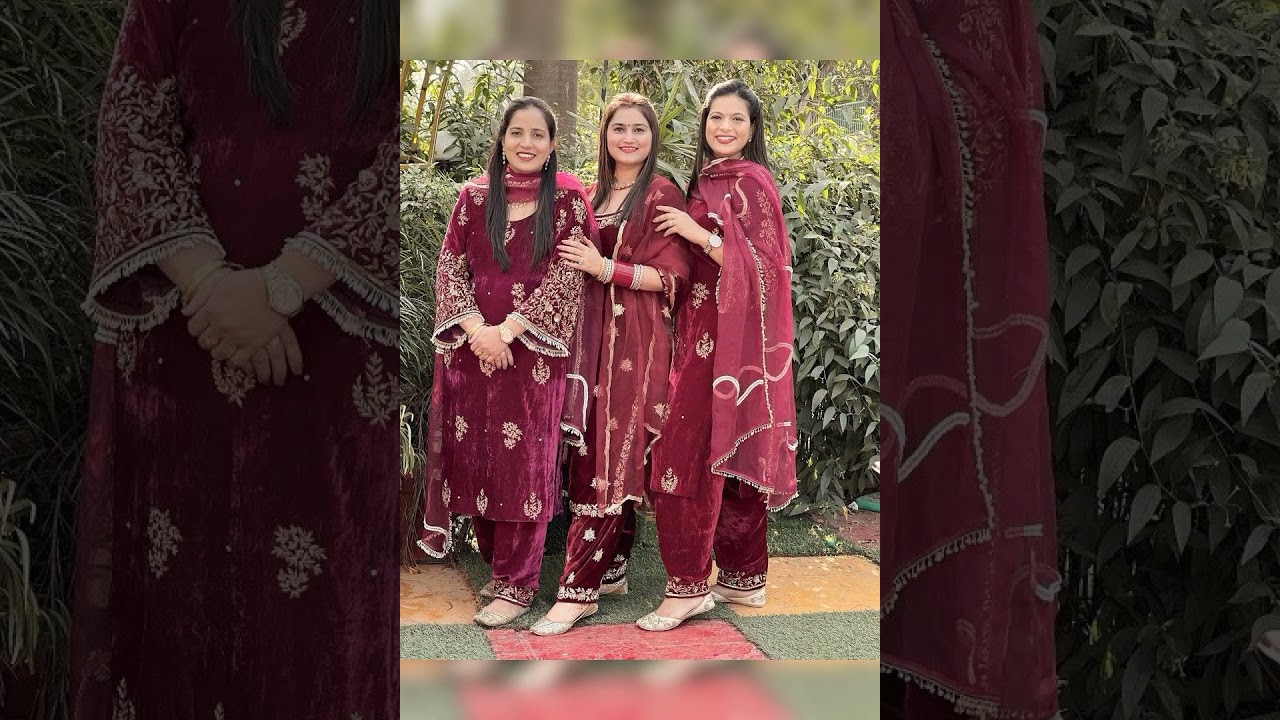 #trending #latest velvet suit design 💫👌#party wear suit#