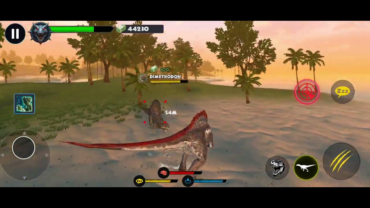 Jurassic Clash: Primal Dino Sim -: SPINOSAURUS ! ( wait for end 🦖)  