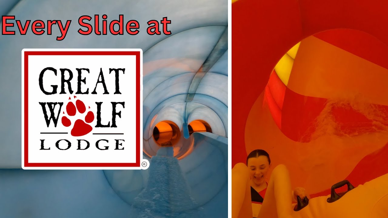 A 4K POV of EVERY Water Slide at Great Wolf Lodge - LaGrange, Ga (Non-Copyright)
