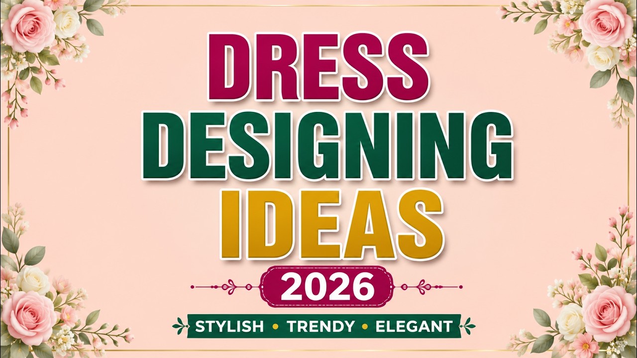 Latest Dress Designing Ideas 2026 | Beautiful Suit Designs | Trending Pakistani Dresses for Girls