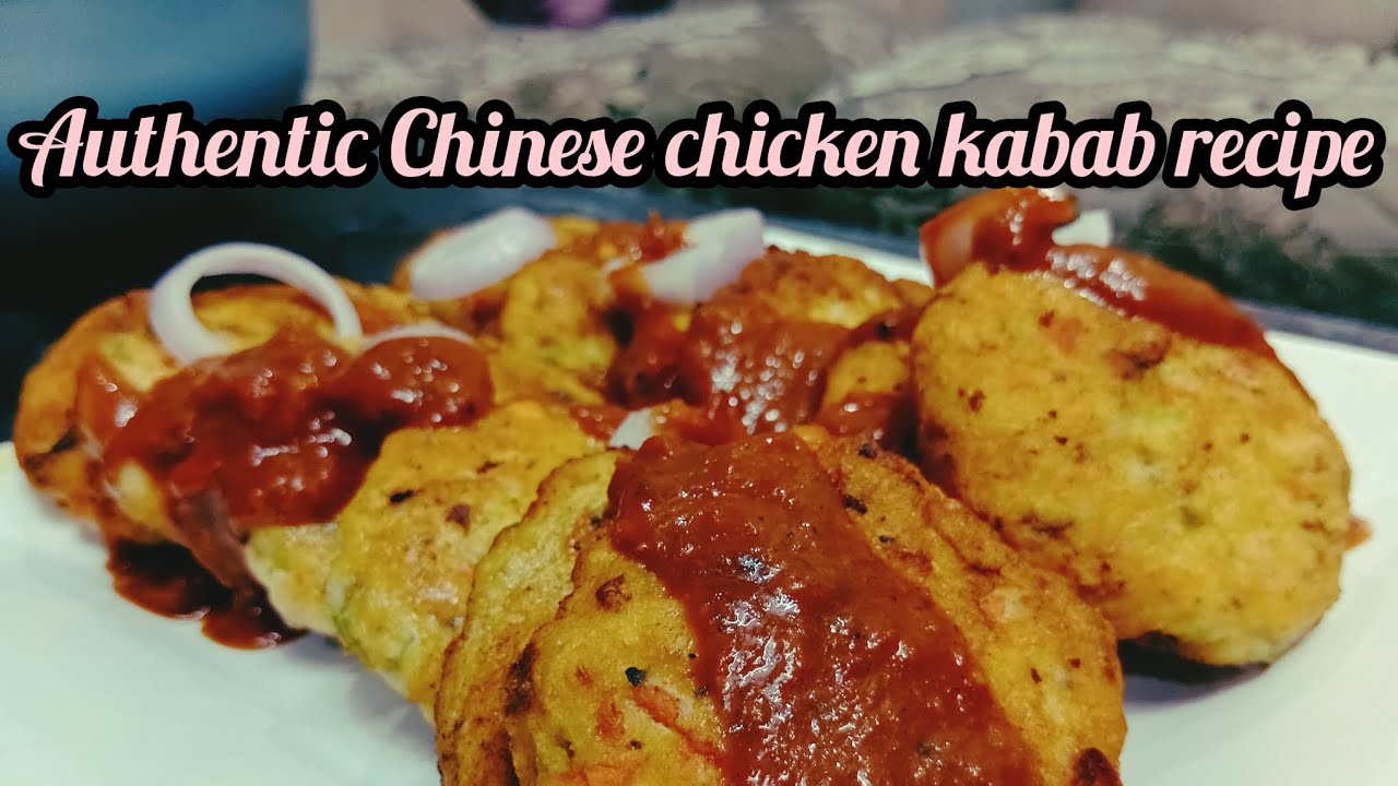 Authentic Chinese chicken kabab recipe 