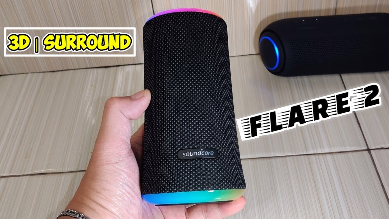 Anker SOUNDCORE FLARE 2 Review | vs LG xboom go pl5 (multi sub)