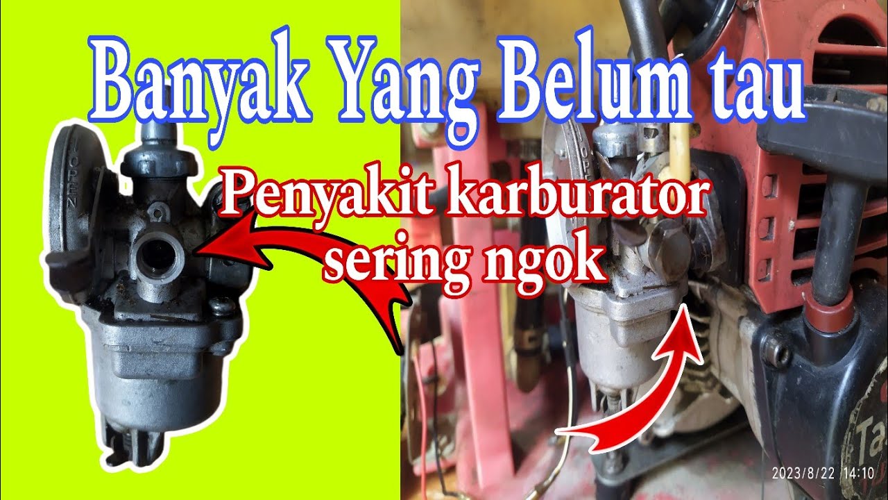 Cara Service Karbulator Di Gas Mati Ini Penyebab nya⁉️