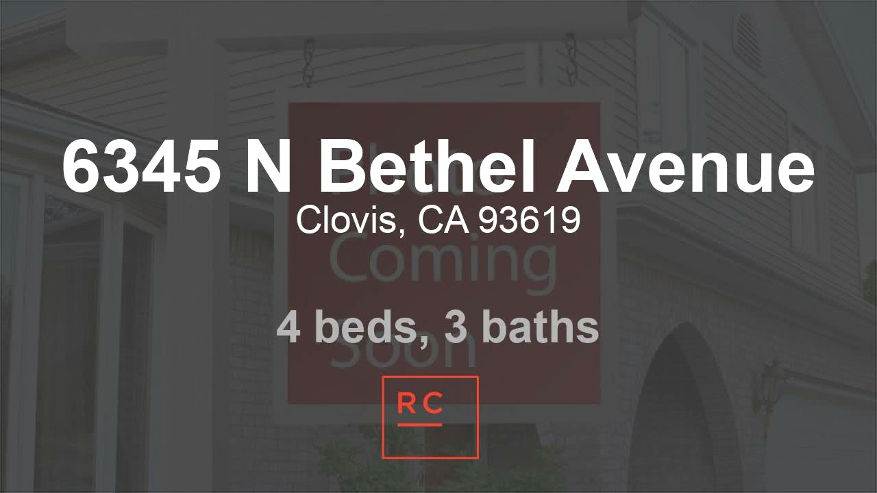 Residential for sale - 6345 N Bethel Avenue, Clovis, CA 93619