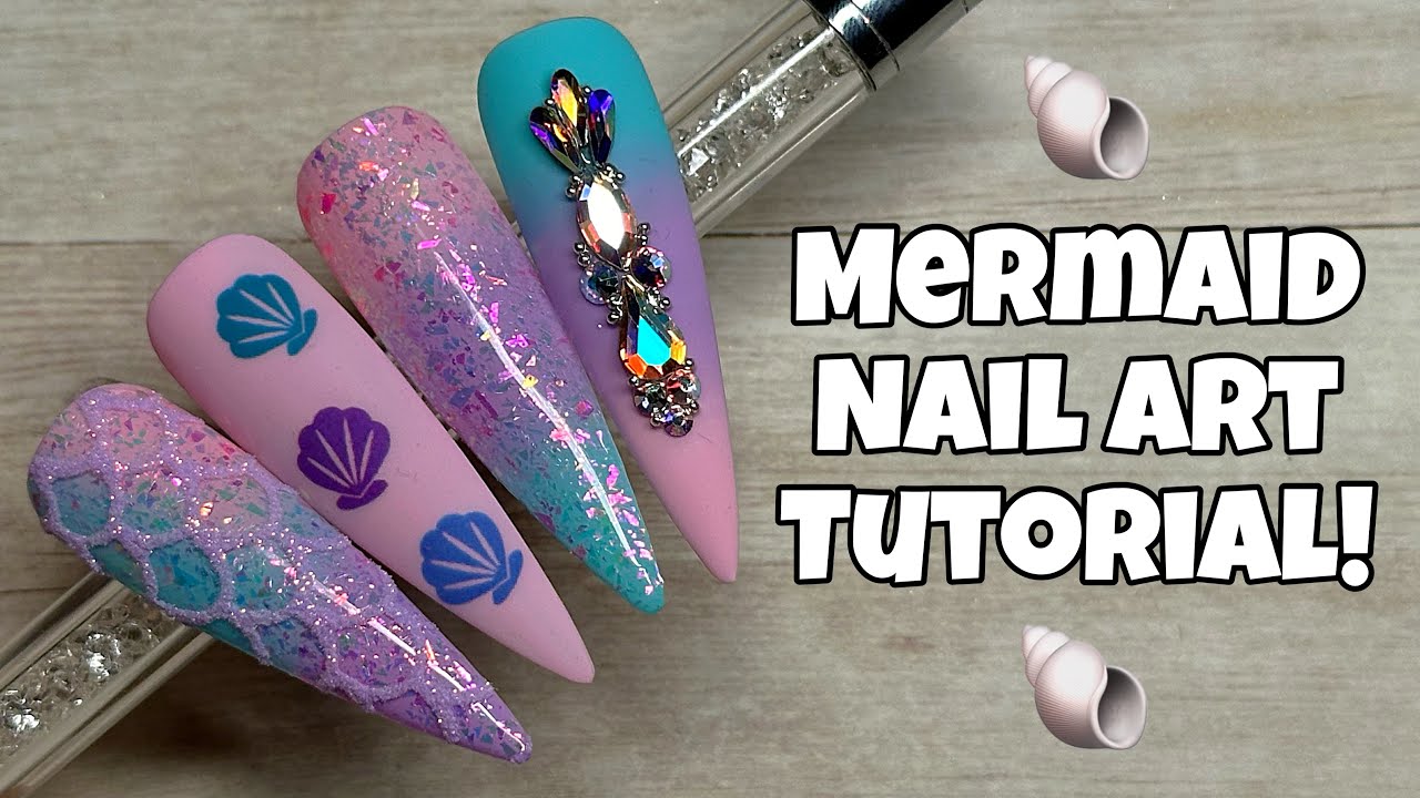 Mermaid Nails | Nail Art Tutorial