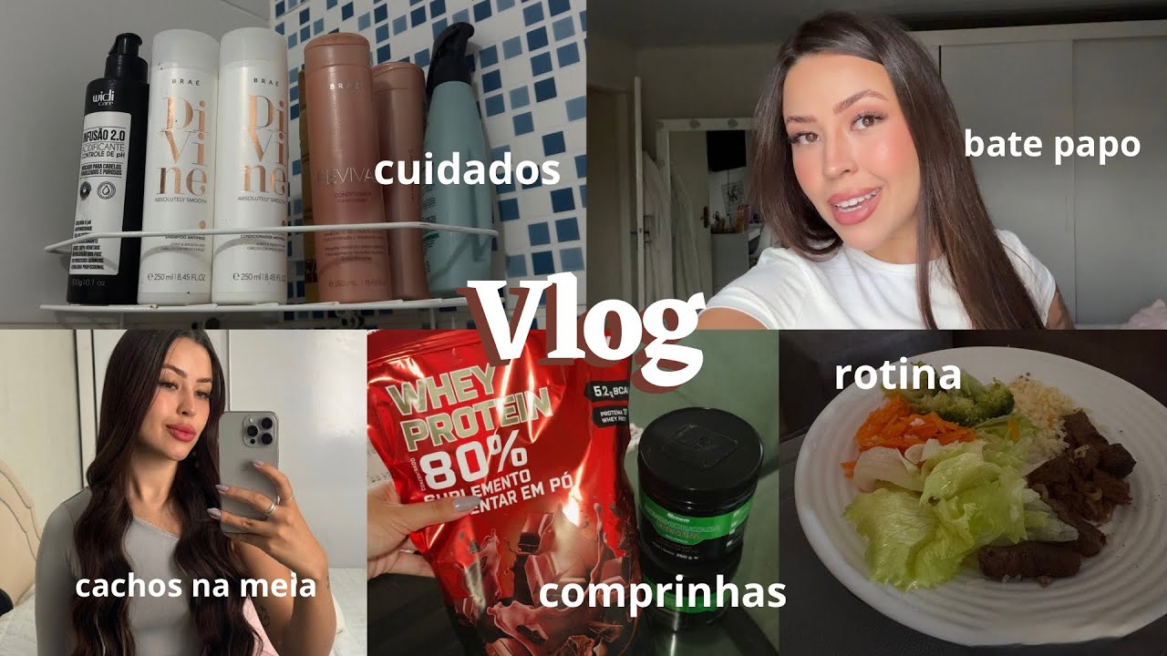 VLOGZÃO: COMPRINHAS FITNESS, RECEBIDOS, CACHOS NA MEIA, PRODUTINHOS E MAIS 
