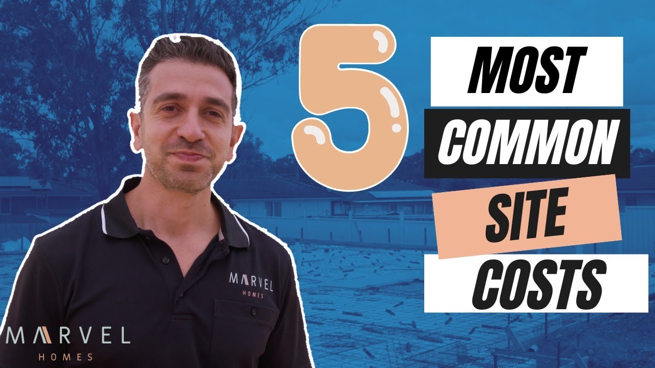5 most common site costs
