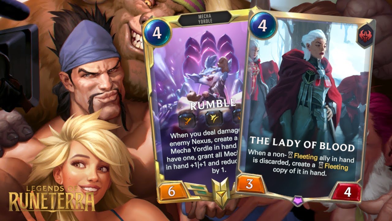 HOW TO PRODUCE BIG UNITS WITH 0 COST?! - Legends of Runeterra