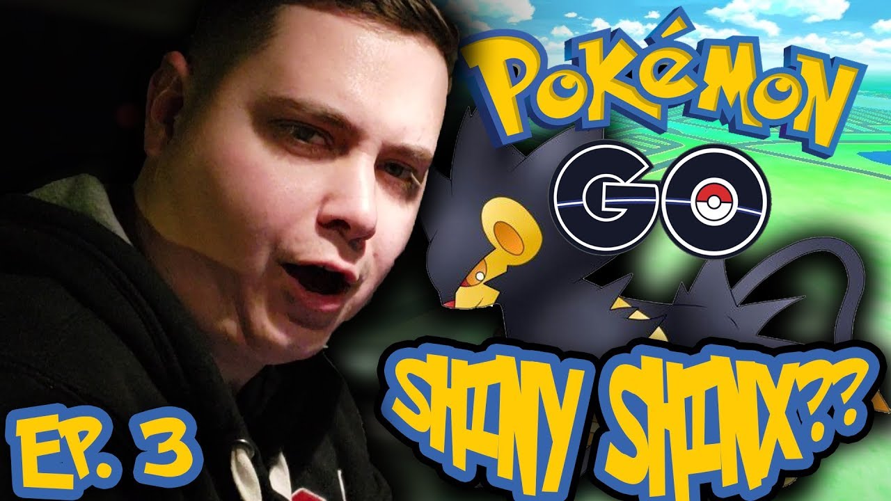 CATCHING MY FIRST SHINY SHINX?? -  Pokemon GO Gameplay - Ep. 3