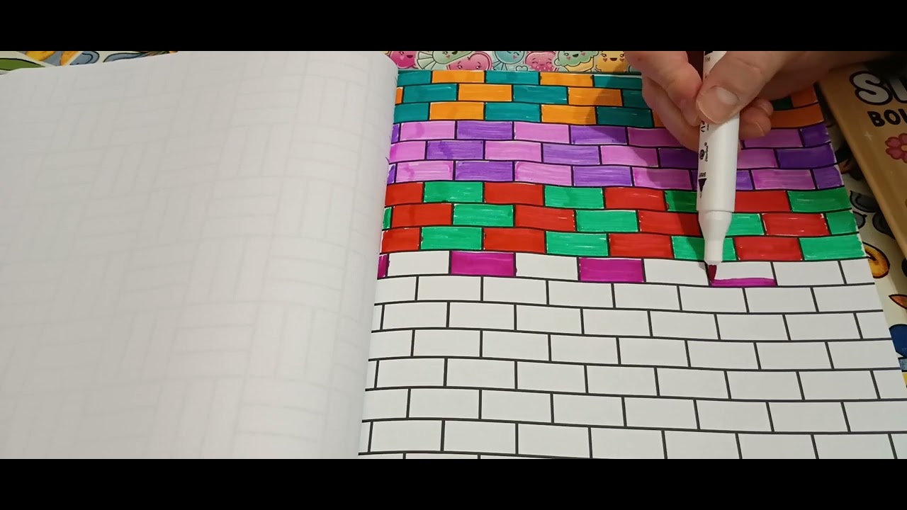 ASMR coloring pattern 