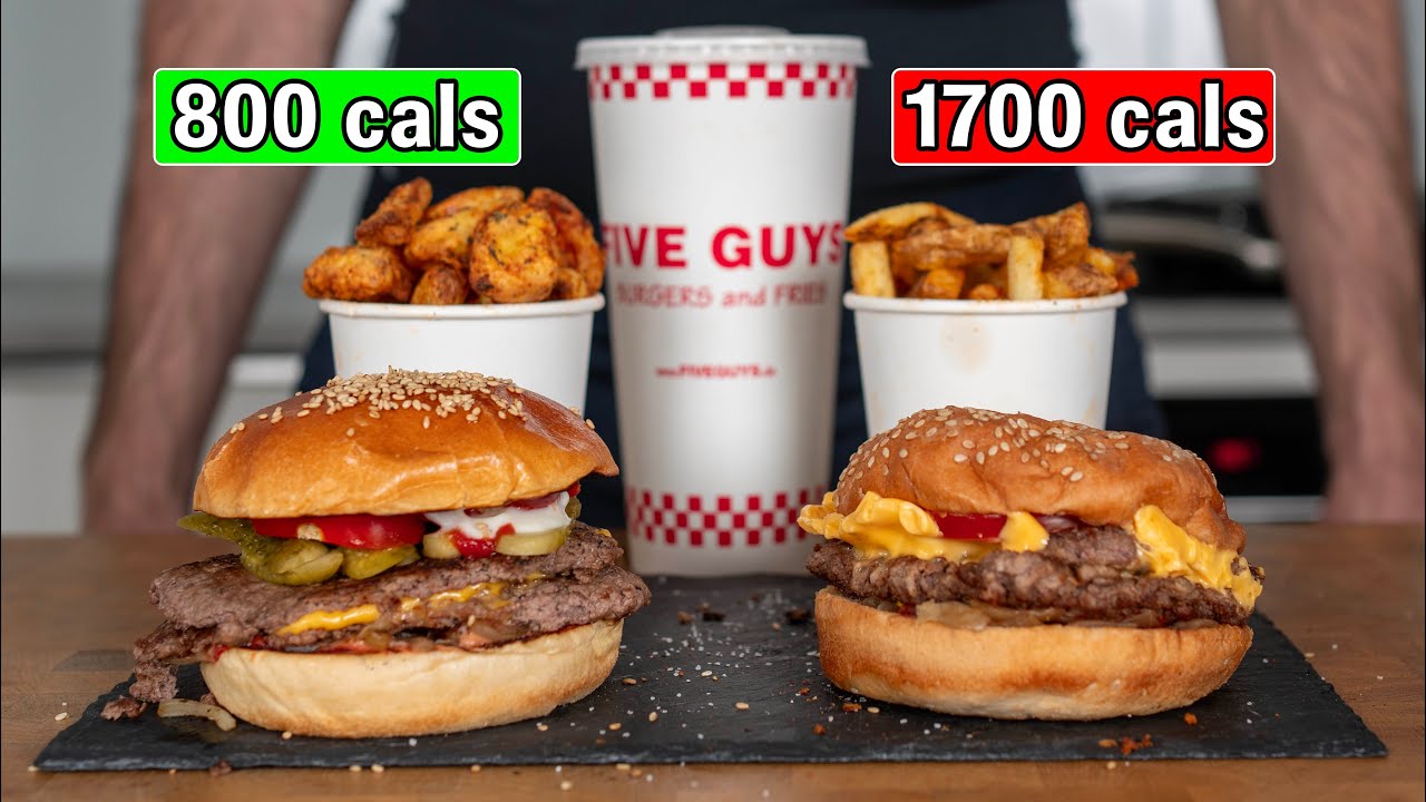 How To Make A Low Calorie Five Guys Burger That Still Tastes Good