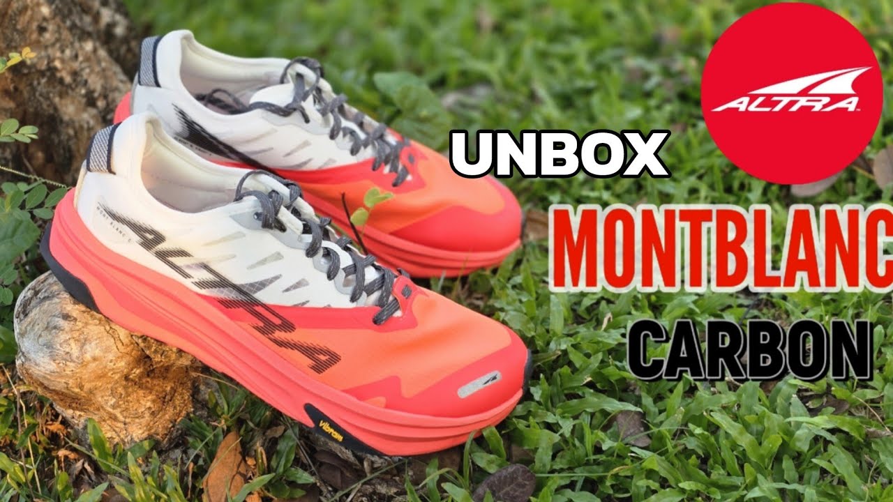 Unbox รีวิว Altra Montblanc Carbon รองเท้าวิ่งเทรล รุ่นใหม่ล่าสุด