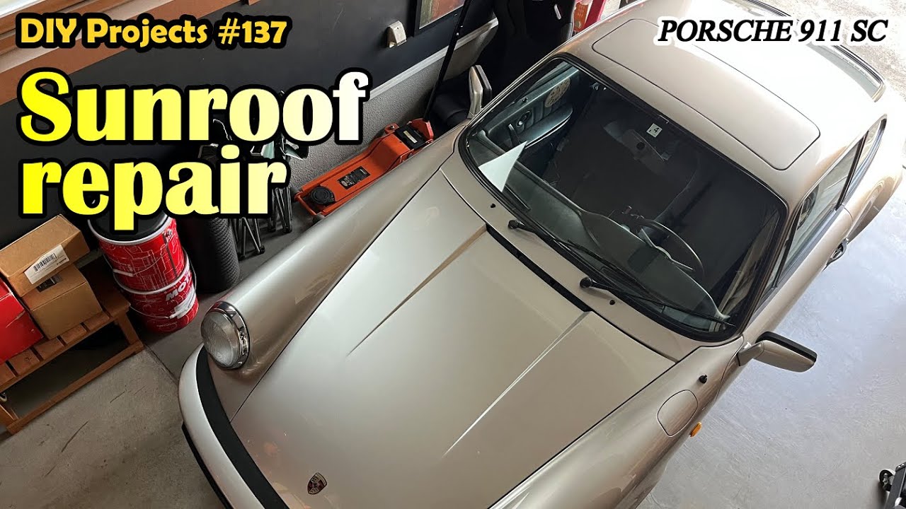 開かずのサンルーフ、原因はこれだった！【ポルシェ911SC整備#137】