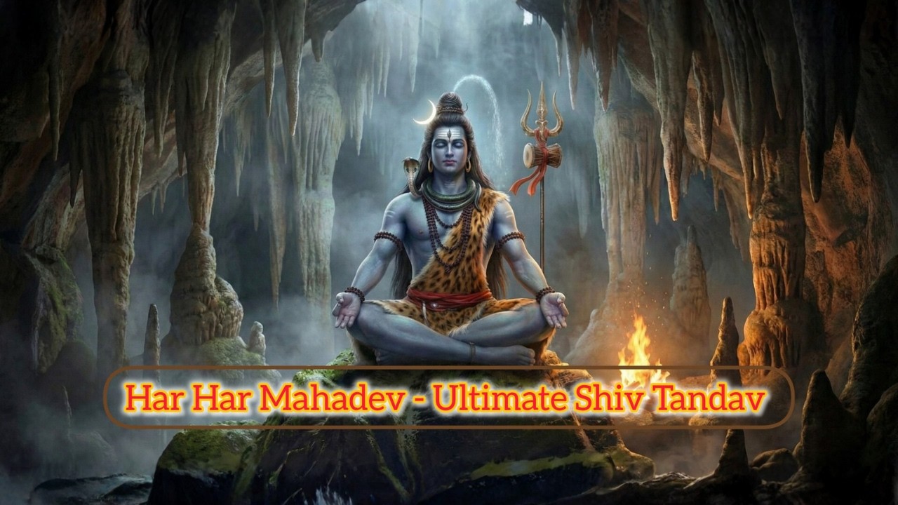 Ultimate Shiv Tandav 🔱 | Powerful Mahadev Song | Har Har Mahadev | Lord Shiva Anthem