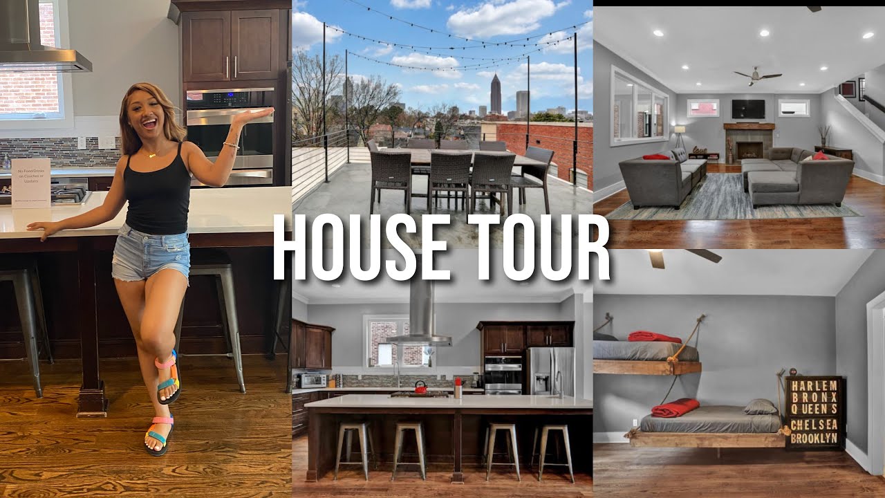HUGE ATLANTA HOUSE TOUR! | YOUTUBERS ATL GIRLS TRIP | Saria Raine