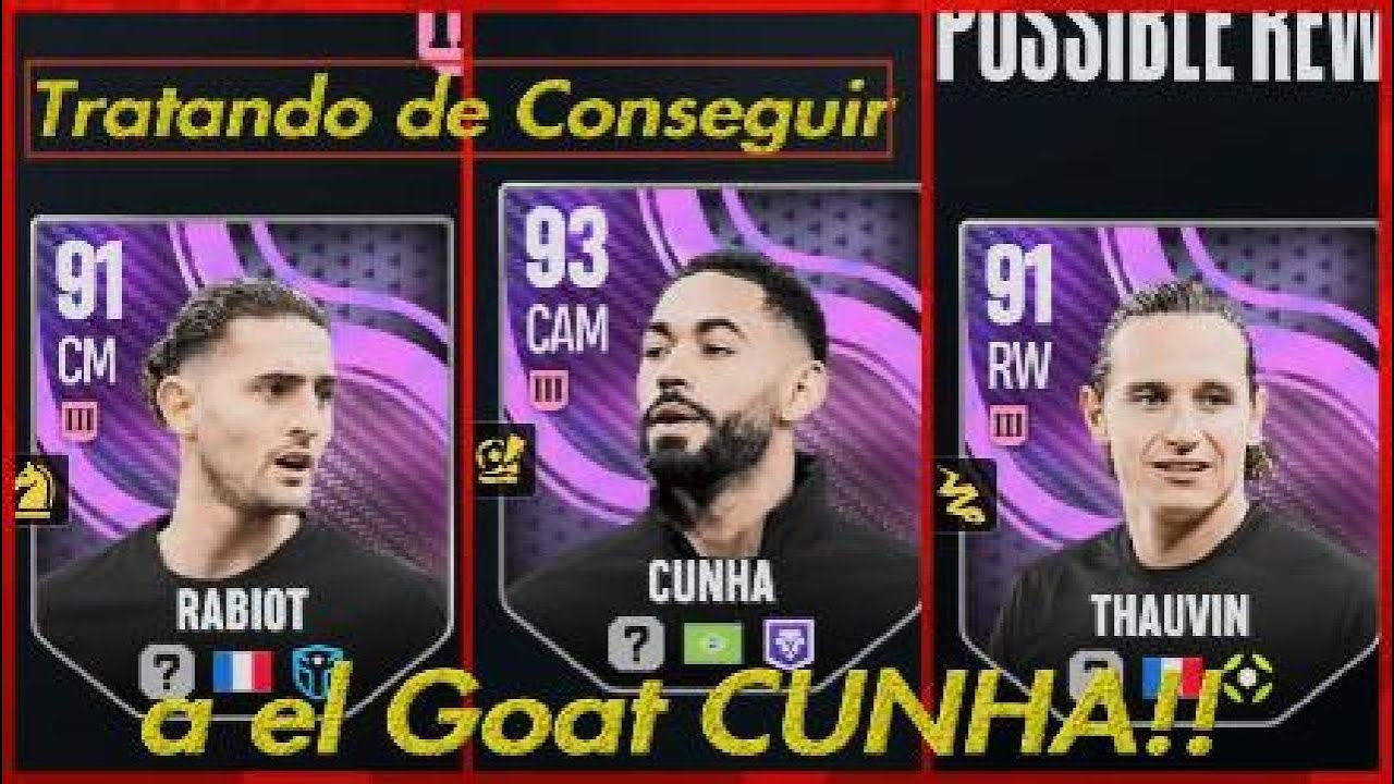 UFL CUNHA Tratando de Conseguir A CUNHA 93! Trying to Get CUNHA 93!