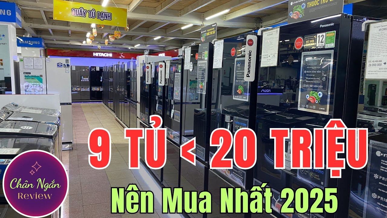 Top 9 Tủ Lạnh Dưới 20 Triệu Nên Mua Năm 2025 | Panasonic, Hitachi, Sharp, Electrolux, Samsung