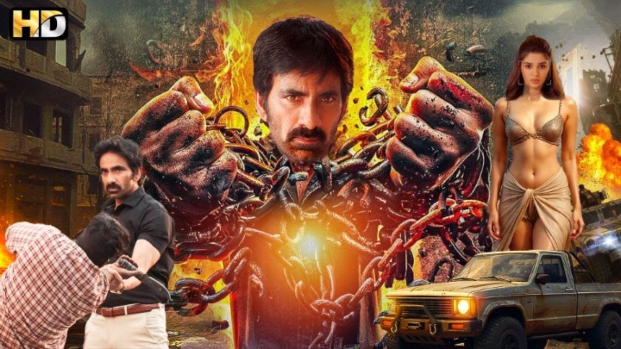 Ravi Teja's New Released South Indian Action Movie 2026 - Hindi Dubbed Full Movie - Big Dhamaka