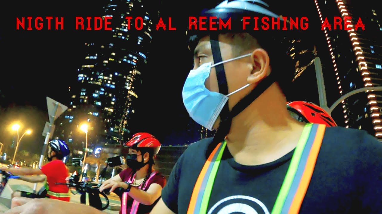 Night Ride | Hamdan to Al Reem Fishing Area | Super Enjoy sa Stroll