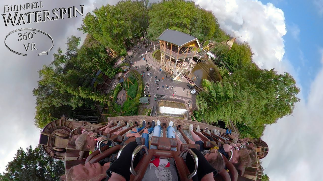 Duinrell Waterspin 360° VR POV Onride