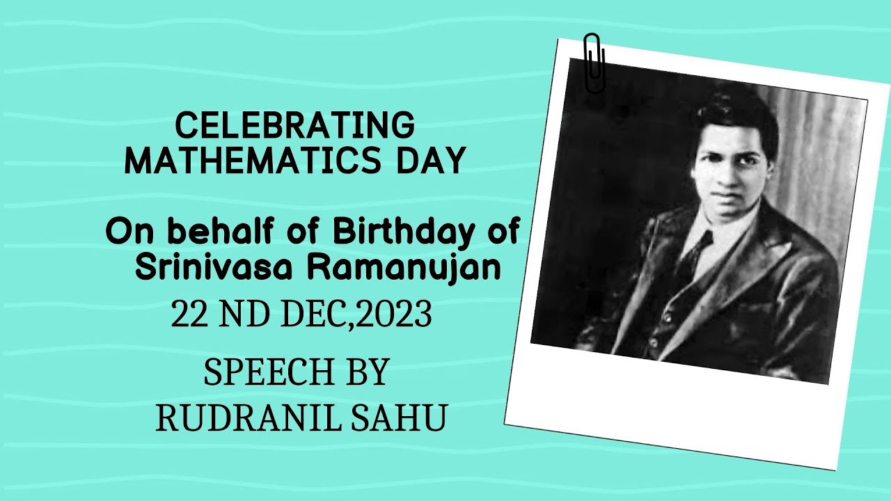 Celebrating Mathematics Day| Burdwan Raj College
