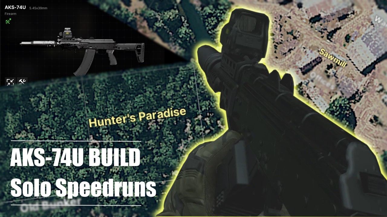 Gray Zone Warfare Solo Speedrun - Sawmill & Hunter's Paradise