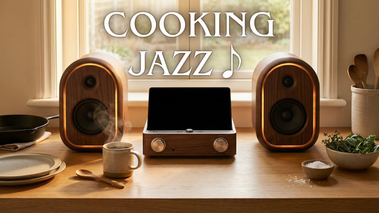 Cooking with Jazz ☀️ | Calm Kitchen Jazz for Everyday Moments