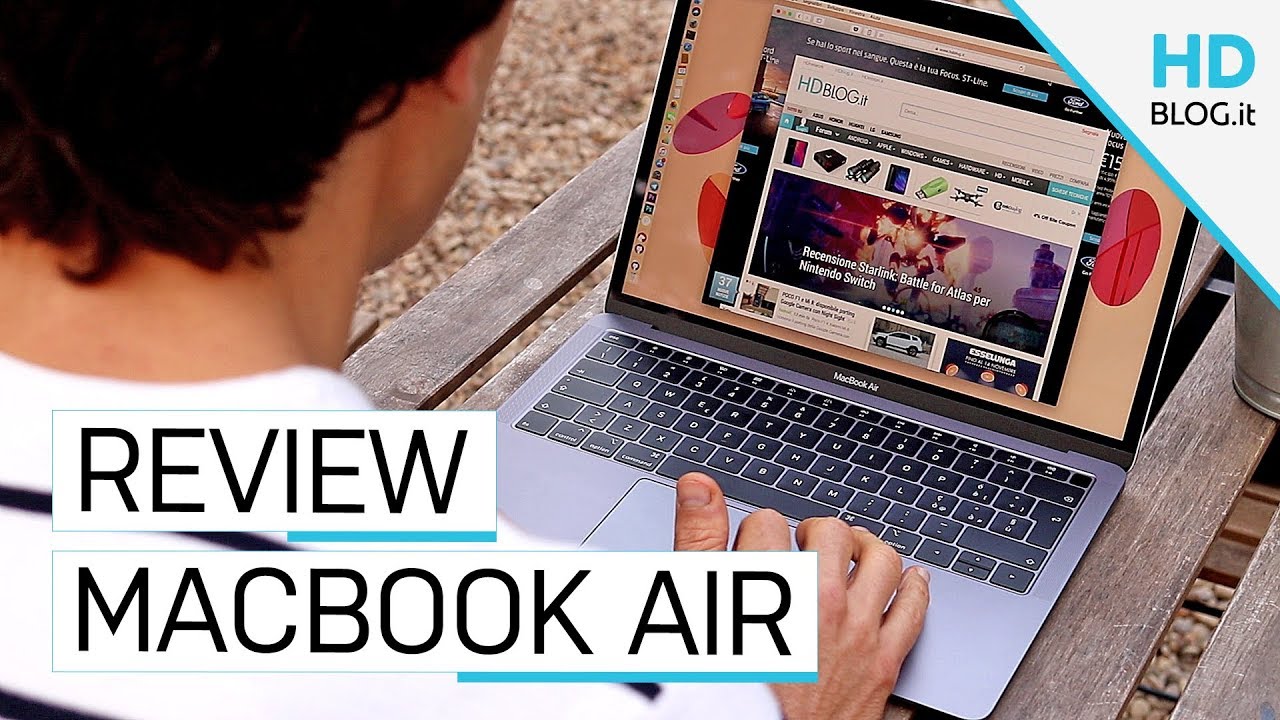 Recensione Apple MacBook Air 2018 con display Retina
