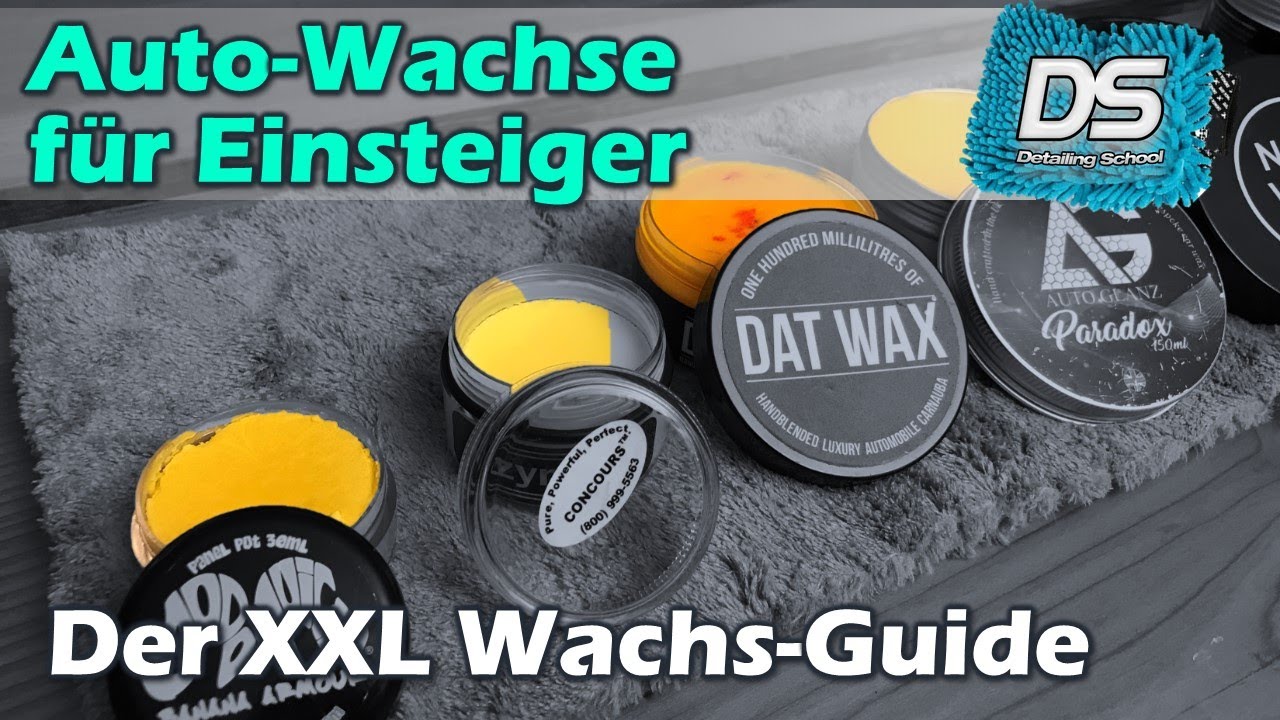 Gute Auto-Wachse f&uuml;r Einsteiger und Anf&auml;nger - unsere Tipps und Ratschl&auml;ge