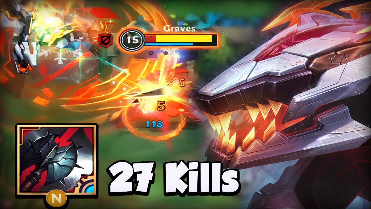 Renekton Mid w/ Hextech Black Cleaver is Good? (27 Kills) - Build & Runes - Wild Rift Gameplay