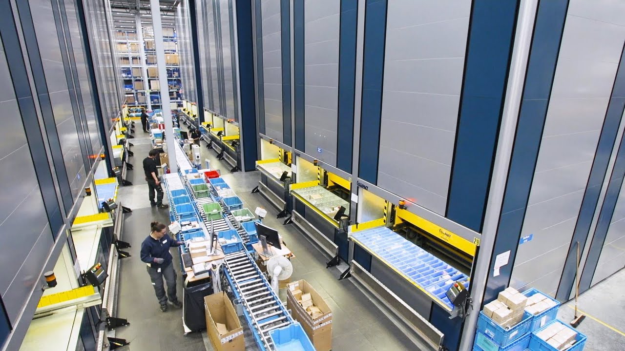 Scandinavia's largest vertical storage lift system