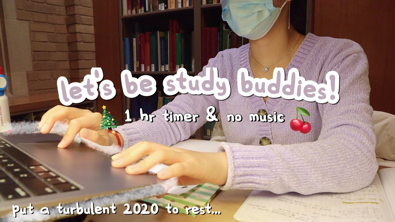 late night study with me at the library (background noises)