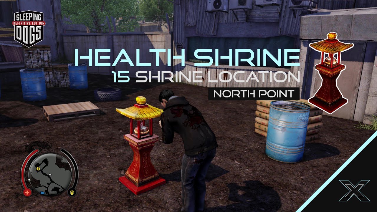 Sleeping Dogs Definitive Edition :  Collectible - 15 Shrine Location (North Point) Walkthrough