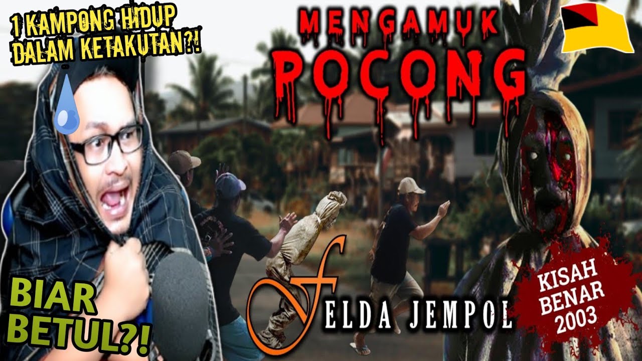 BUKAN CERITA REKAAN‼️ FELDA JEMPOL DIGEGARKAN POCONG MENGAMUK⁉️😨 KISAH BENAR 2003 | Wak Lonjong