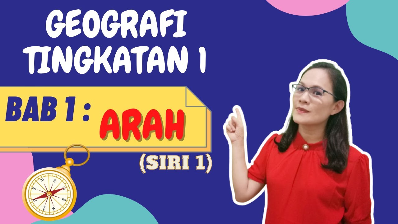 GEOGRAFI TINGKATAN 1 BAB 1 : ARAH