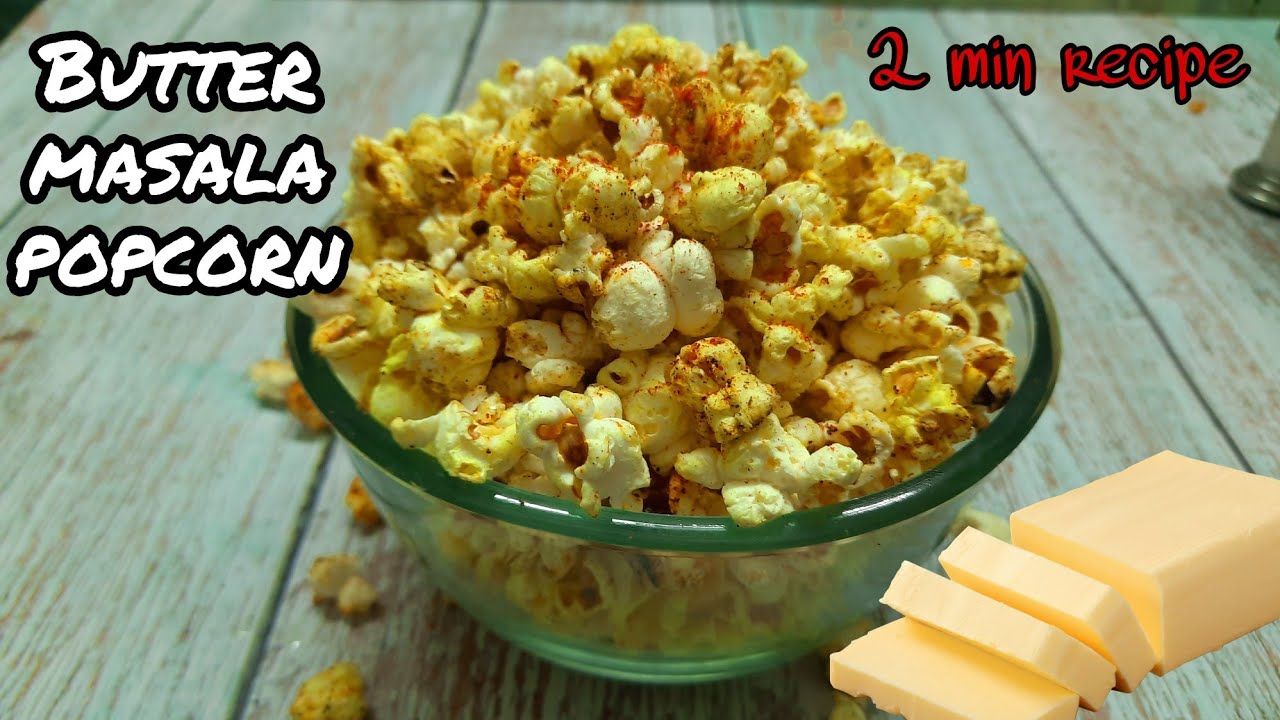 Popcorn | popcorn recipe at home | popcorn recipe in marathi | पॉपकॉर्न | crispy popcorn | snacks |