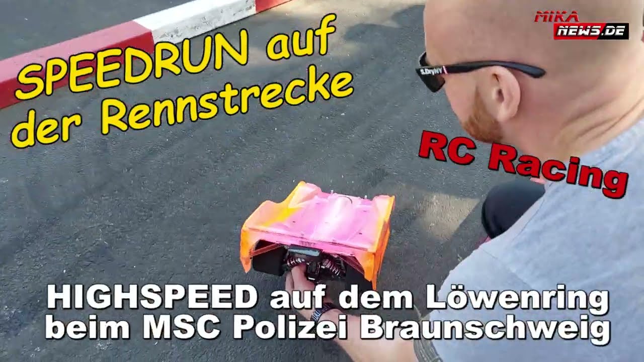 SPEEDRUN auf der RC Rennstrecke - EG8 Pancar von Serpent - Wie schnell sind die Fahrzeuge gewesen?