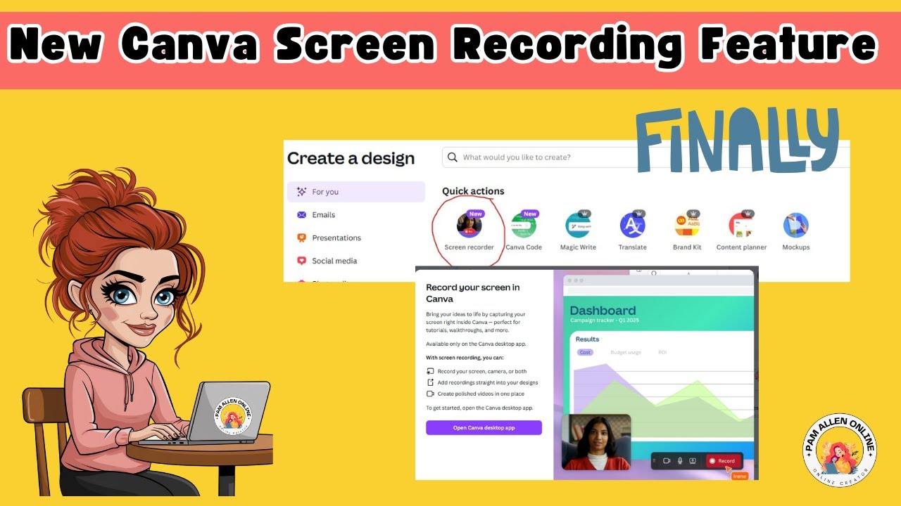 Exploring Canva's New Screen Recording Feature