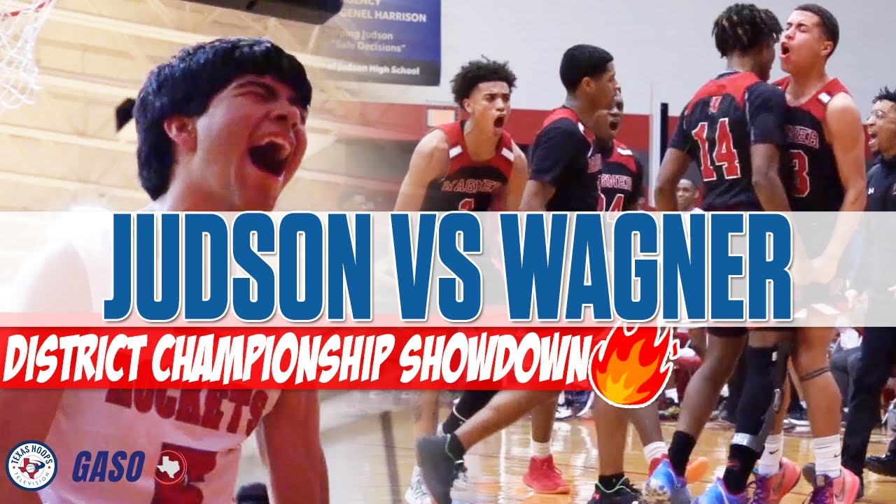 JUDSON VS WAGNER In A District Championship Showdown 🔥💯