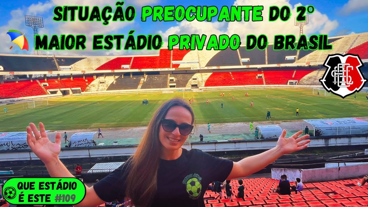 UM DOS MAIORES ESTÁDIOS BRASILEIROS EM ESTADO PREOCUPANTE!