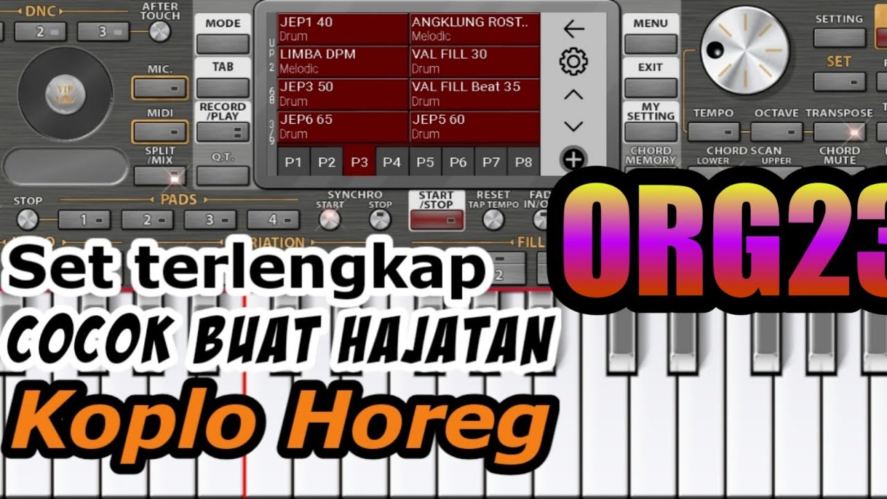 Set terbaru dan terlengkap. Org2023 siap manggung. koplo real bangetz