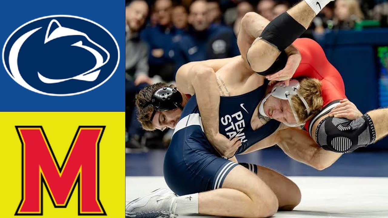 Penn State at Maryland  College Wrestling | Jan 24,2026 | Men's Wrestling ToDay